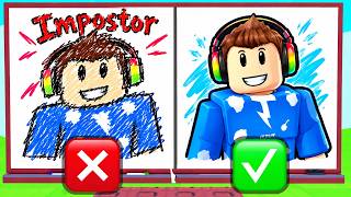 ILYEN LETT a Roblox JÁTÉKUNK! | Draw With an IMPOSTOR! FRISSÍTÉS!
