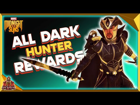 Marvel Midnight Suns - All Dark Hunter Reward Unlocks - What Happens If You Go Full Dark Side