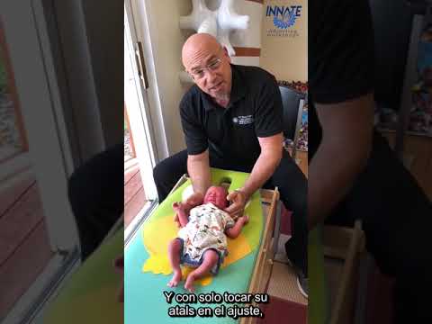 INNATE adjustment on a newborn baby, video thumbnail
