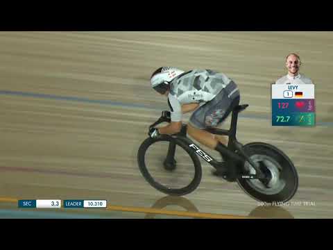 200m TT   Max Levy SIX DAY LONDON RECORD 9 871