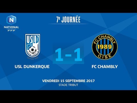 J7 : USL Dunkerque - FC Chambly-Oise (1-1), le replay