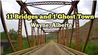 Ghost Town Wayne Alberta Canada