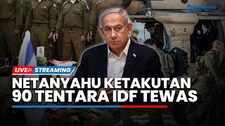 Netanyahu Kicep Pasukan IDF Sekarat Disergap Hizbullah, 90 Tentara Israel Tewas di Tangan Hizbullah