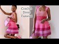 How To Crochet A Simple Round Dress Summer Dress