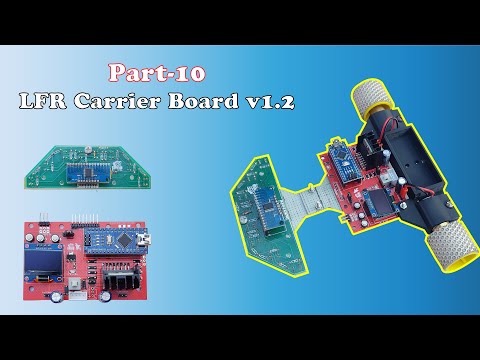 Fast PID Line Follower Robot using Custom PCB | LFR Coding Tutorial: Part-10