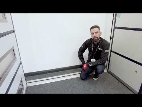 Fixing the threshold on uneven floors -… | Teckentrup Door Solutions