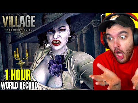 RESIDENT EVIL 8 VILLAGE - WORLD RECORD SPEEDRUN IS SO SCARY!!!