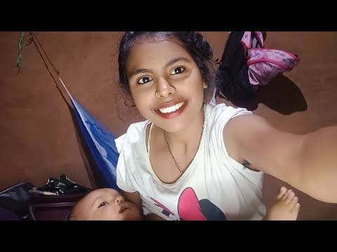 Husband wife feeding vlog | Durga baby Daily life 1m xxv | breastfeeding vlogs | Deepa BG 1422