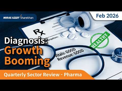 Pharmaceuticals Look Healthy | 13% Revenue Growth & 15% Rise in EBITDA | Q3FY26 Sector Review