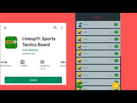 LineUpX: Sport Tactics Board