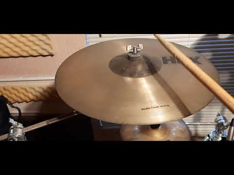 Sabian 16"HHX studio crash traditional finish