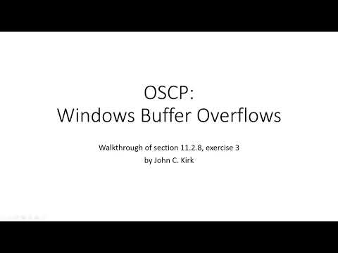 OSCP: Windows Buffer Overflows (walkthrough of 11.2.8 Q3)