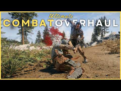 The ULTIMATE Skyrim Combat Overhaul! - Best Combat Mods