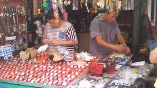 preview picture of video 'The Street Market of Sham Shui Po. Kowloon. Hong Kong'