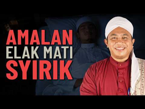 Amalan Supaya TIdak Mati Dalam Syrik - Ustaz Muhadir Hj Joll
