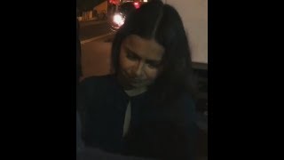 Hope Sandoval signing autographs after Mazzy Star&#39;s 2018, Nov. 1, Ventura, CA show, VIDEO