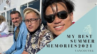My Best Summer Memories 2021 part2. モントリオールから初めてバンクーバーに遊びにきたJJと2年ほど住んでいたロバートが夏に遊びにきたのビクトリア編です。