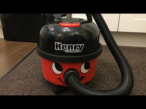 Numatic Henry Cordless, Unboxing, Full House Clean and Overview