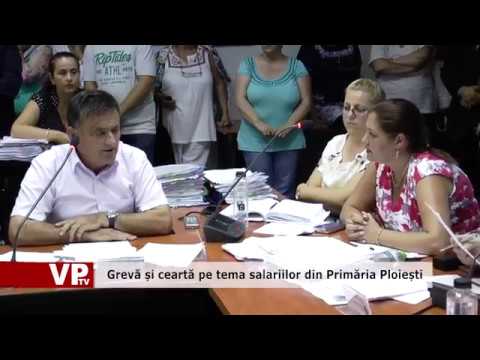 Grevă și ceartă pe tema salariilor din Primăria Ploiești