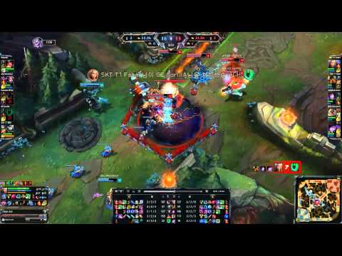 SKT T1 Faker * Irelia vs Rumble * Michell LOL PL Highlight 2015