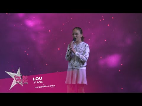 Lou 11 ans - Swiss Voice Tour 2022, La Maladière centre, Neuchâtel