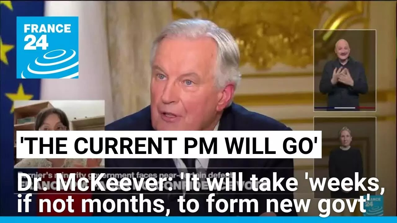 Barnier govt on chopping block: 'Very surprising alliance between left-wing coalition and far right'