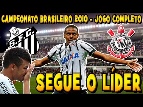 Santos 2 x 3 Corinthians Campeonato Brasileiro 2010 Jogo Completo 22/09/2010