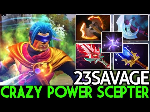 23SAVAGE [Anti Mage] Crazy Power Scepter Epic Rampage Dota 2