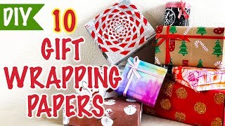 How To Make Gift Wrapping Paper | DIY Christmas Gift Wrap | Kreena Desai