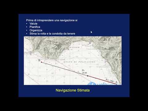 Lezione Esempio   Navigazione Stimata, Punto Nave e Rilevamenti