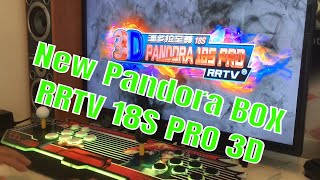 New Pandora BOX RRTV 18S PRO 3D 8000 Games 2022 Model Review