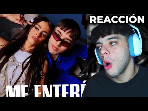 (REACCIÓN) Tiago PZK, TINI - Me Enteré (Official Video)