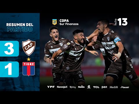 PLATENSE 3 - 1 TIGRE I Resumen del partido I #CopaSurFinanzas 2024