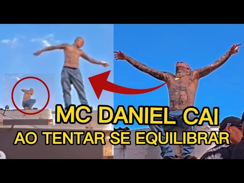MC DANIEL CAI AO TENTAR SE EQUILIBRAR