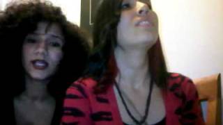 Izzy and Alexa singing nina sky- faded memories