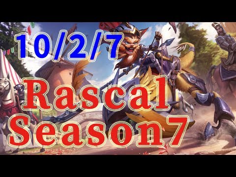 Longzhu Rascal Kled TOP vs Jax Patch 7.13
