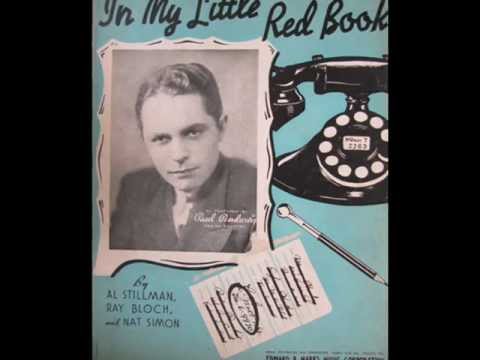 "In My Little Red Book"  Ted Weems and His Orchestra 1938