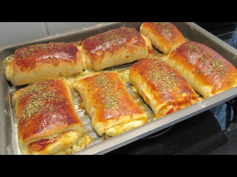HOW TO MAKE HAM AND CHEESE ROLL | BRAZILIAN BREAD