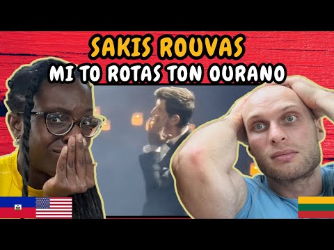 REACTION TO Sakis Rouvas - Mi To Rotas Ton Ourano (Live Odeon of Herodes Atticus) FIRST TIME HEARING