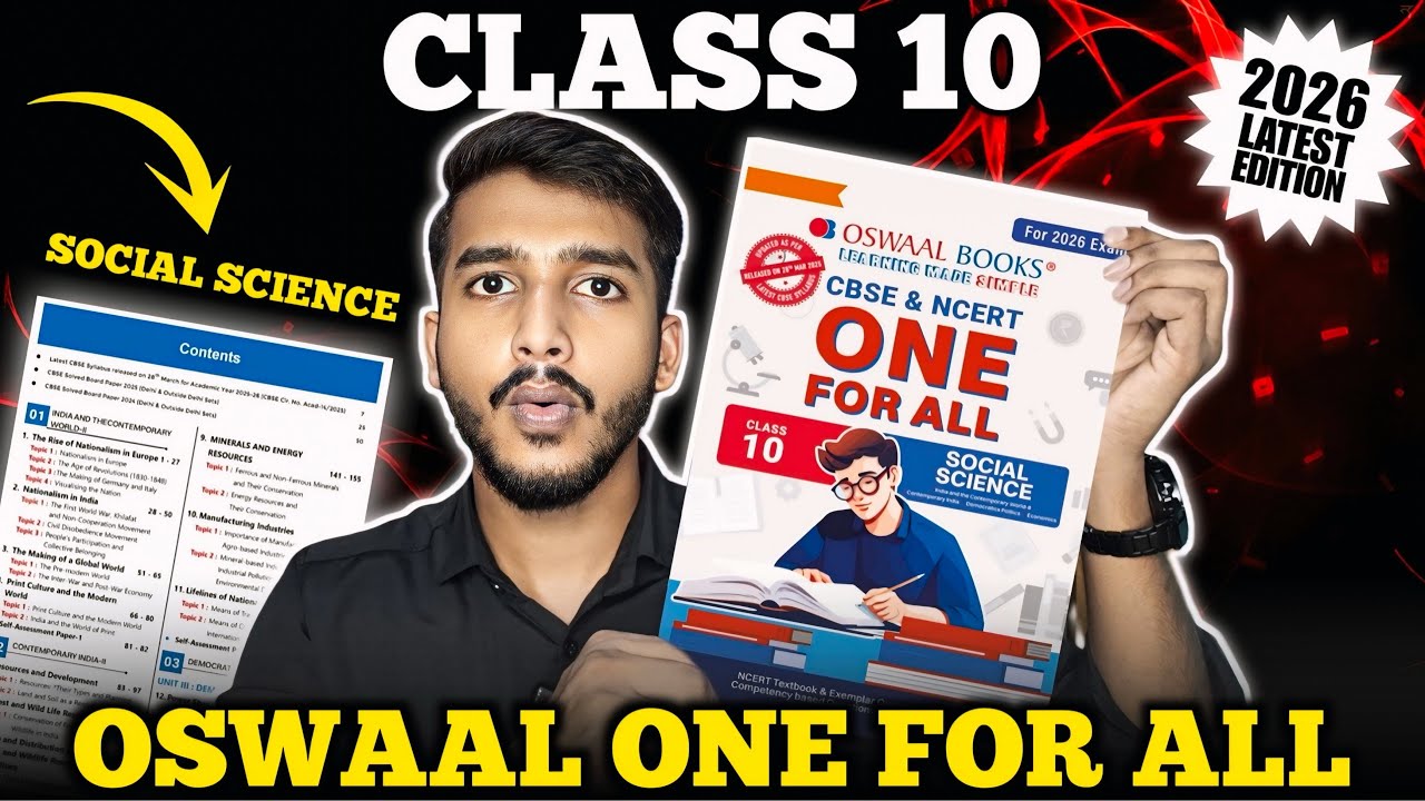 Oswaal One For All Class 10 Social Science 2025-26 |🔥 Honest Review | Worth Buying or Not?