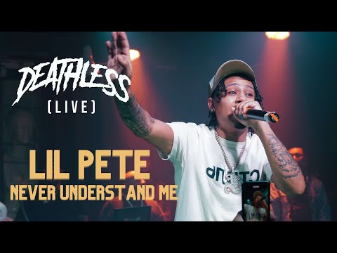 Lil Pete - "Never Understand Me" (Live in Santa Cruz)