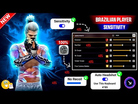 Free Fire Max Headshot Setting After Update 2025⚡Best Sensitivity Settings ⚙️| Sensitivity Setting