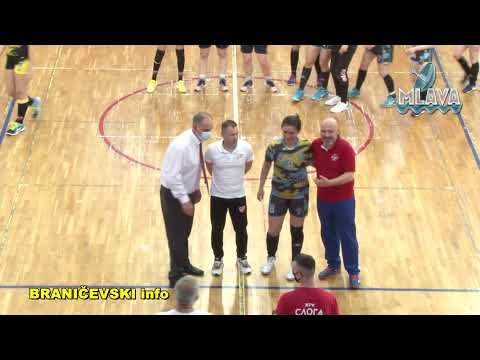 20. kolo Super B rukometne lige Srbije: ŽRK Sloga - RK Beograd (RTV MLAVA 23.05.2021.)