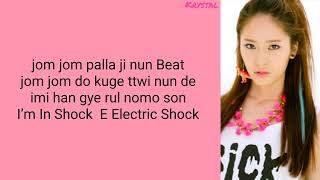 f(x)_&#39;Electric Shock&#39; lyrics