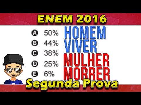 Enem 2016 Questão 176 Resolvida Segunda Aplicação Prova Corrigida Matemática [Probabilidade]