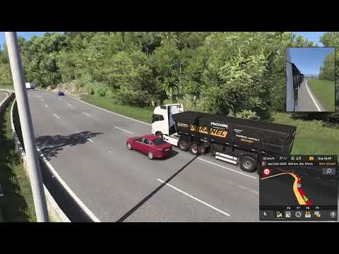 EURO TRUCK SIMULATOR 2 🇧🇷 | DIRIGINDO NO BRASIL! Araquari a Paranaguá – Mapa Brasileiro