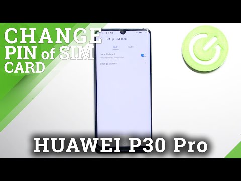 How to Protect SIM Card with PIN-Code on HUAWEI P30 Pro - SIM-Lock