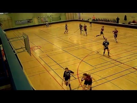 160103 Gothia Innebandy Cup G16 LINDÅS - Röke IBK (3-0) HD Per1