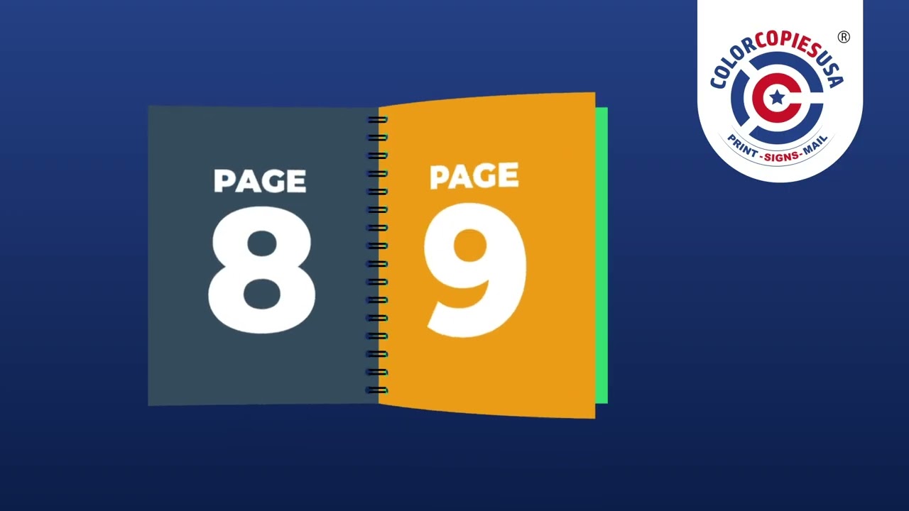 How to Count Pages in a Spiral Bound Booklet