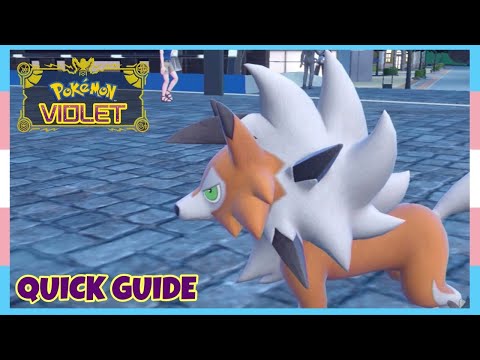 Where To Catch Lycanroc Dusk Form In Pokemon Scarlet & Violet | Location Quick Guide